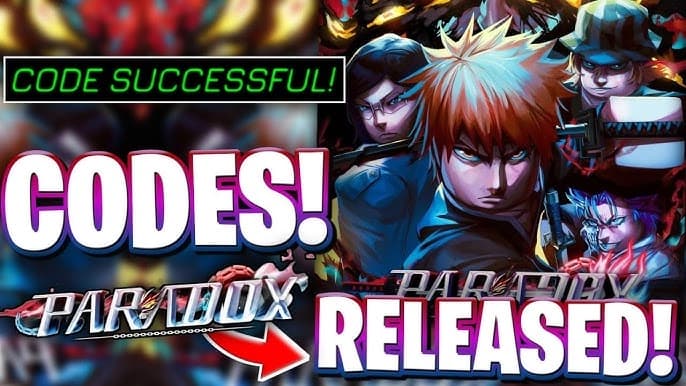 Tổng hợp code game Paradox Roblox tháng 04/2026